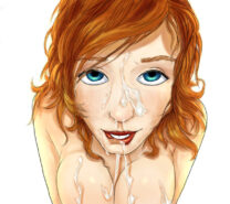 Christina Hendricks Sexy Cartoon Facial Fake